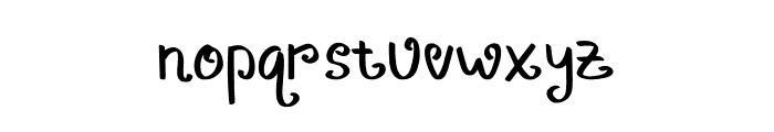 Dreamcoil Font LOWERCASE