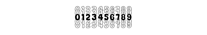 Dreamer Stacked Font OTHER CHARS