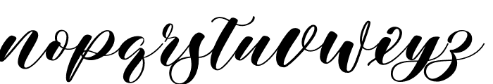 Dreamhearts Font LOWERCASE