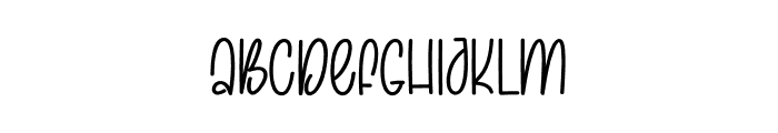 Dreaming Ground Font UPPERCASE