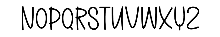 Dreaming Halloween Font LOWERCASE
