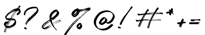 Dreaming Of Spring Script Font OTHER CHARS