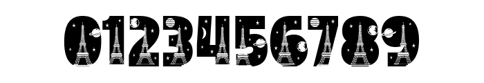 Dreaming Paris Solid Font OTHER CHARS