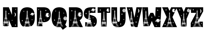 Dreaming Paris Solid Font UPPERCASE