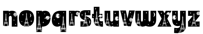 Dreaming Paris Solid Font LOWERCASE