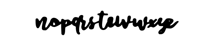 Dreaming Time Font LOWERCASE