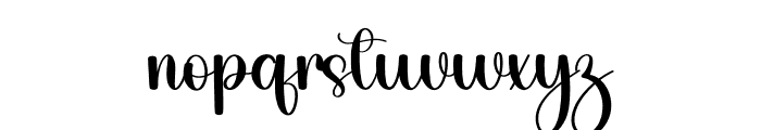 Dreaming Wedding Font LOWERCASE
