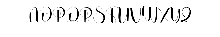 Dreaming1 Font UPPERCASE