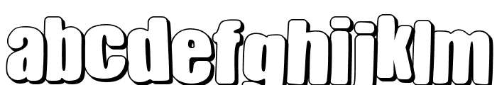 Dreams Scream Shadow Font LOWERCASE