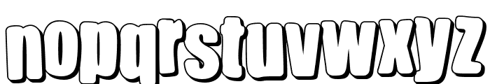 Dreams Scream Shadow Font LOWERCASE