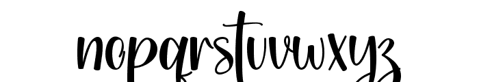 Dreamy Summer Font LOWERCASE