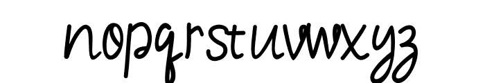 Dreamy Trace Font LOWERCASE