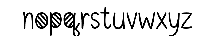 DreamyPastel Font LOWERCASE