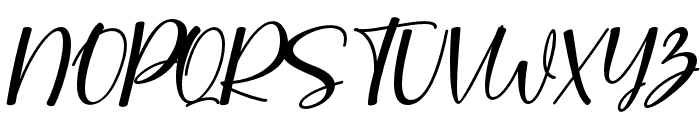 DreamySummer-Italic Font UPPERCASE
