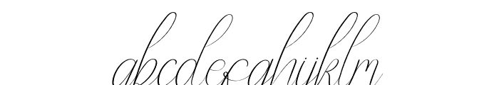 Dreeyand Font LOWERCASE