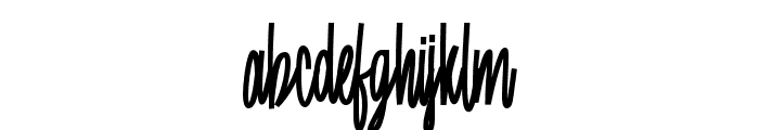 Drellossand-Regular Font LOWERCASE