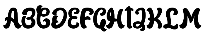 Dremura Regular Font UPPERCASE