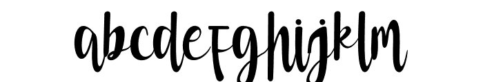 Drescode Typograph Font LOWERCASE