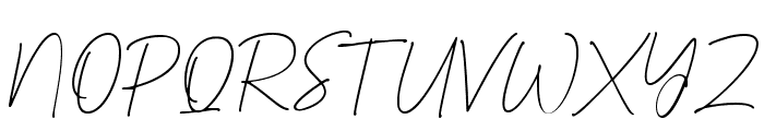 Drettany Signature Font UPPERCASE