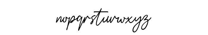 Drettany Signature Font LOWERCASE
