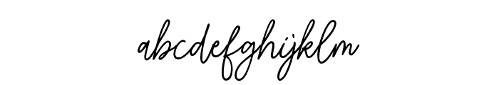 DrettanySignature Font LOWERCASE