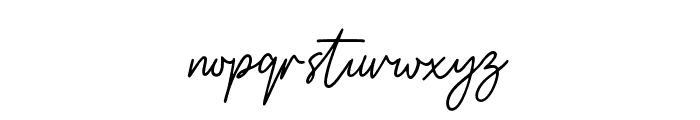 DrettanySignature Font LOWERCASE