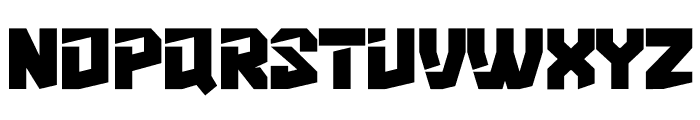 Drift-Master Font UPPERCASE
