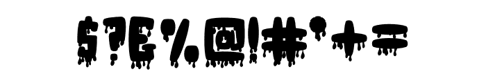 Dripper Font OTHER CHARS