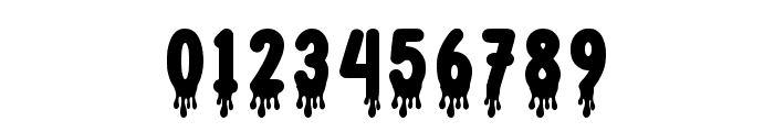 Dripping Regular Font OTHER CHARS