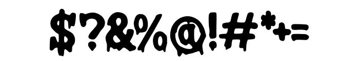 Dripping_Wet Font OTHER CHARS