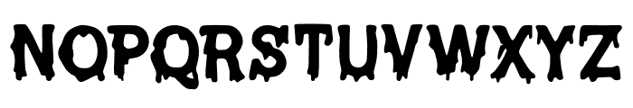 Dripping_Wet Font UPPERCASE