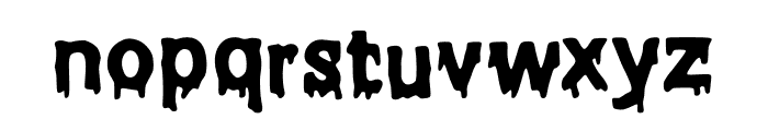 Dripping_Wet Font LOWERCASE