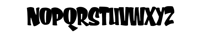 Driptone Regular Font LOWERCASE