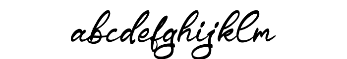 Driscutty Signature Font LOWERCASE
