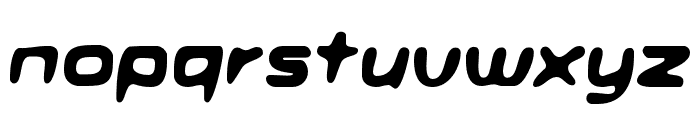 Droken-Blur Font LOWERCASE