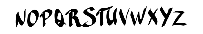 Drolane Handwritten Font UPPERCASE