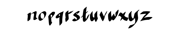 Drolane Handwritten Font LOWERCASE