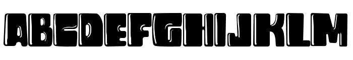 Drolly-Shine Font UPPERCASE