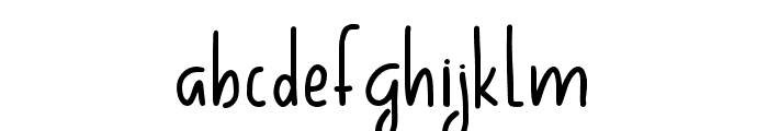 DropSwingItalic Font LOWERCASE
