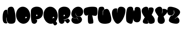 Dropdrips-Regular Font UPPERCASE