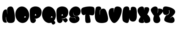 Dropdrips-Regular Font LOWERCASE