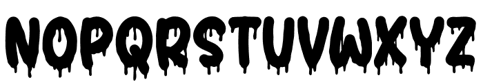 Dropin Scary Font UPPERCASE