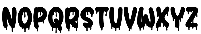 Dropin Scary Font LOWERCASE