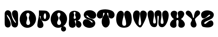 Droplet Regular Font UPPERCASE