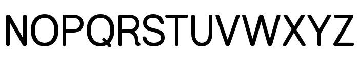 Dropline Regular Font UPPERCASE
