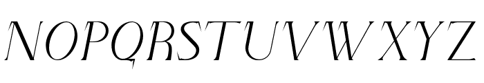 Druther-Regular Font UPPERCASE