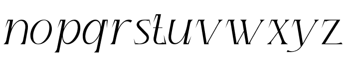 Druther-Regular Font LOWERCASE