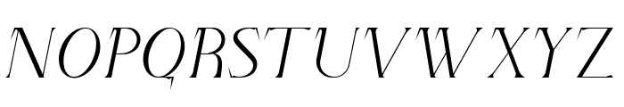 Druther Font UPPERCASE
