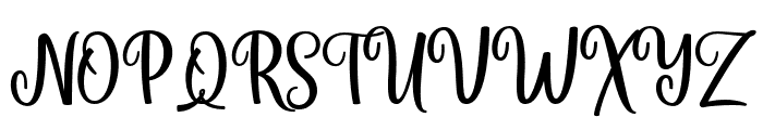 Dualima-Regular Font UPPERCASE