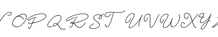 Dubrovnik Hill- Italic Italic Font UPPERCASE